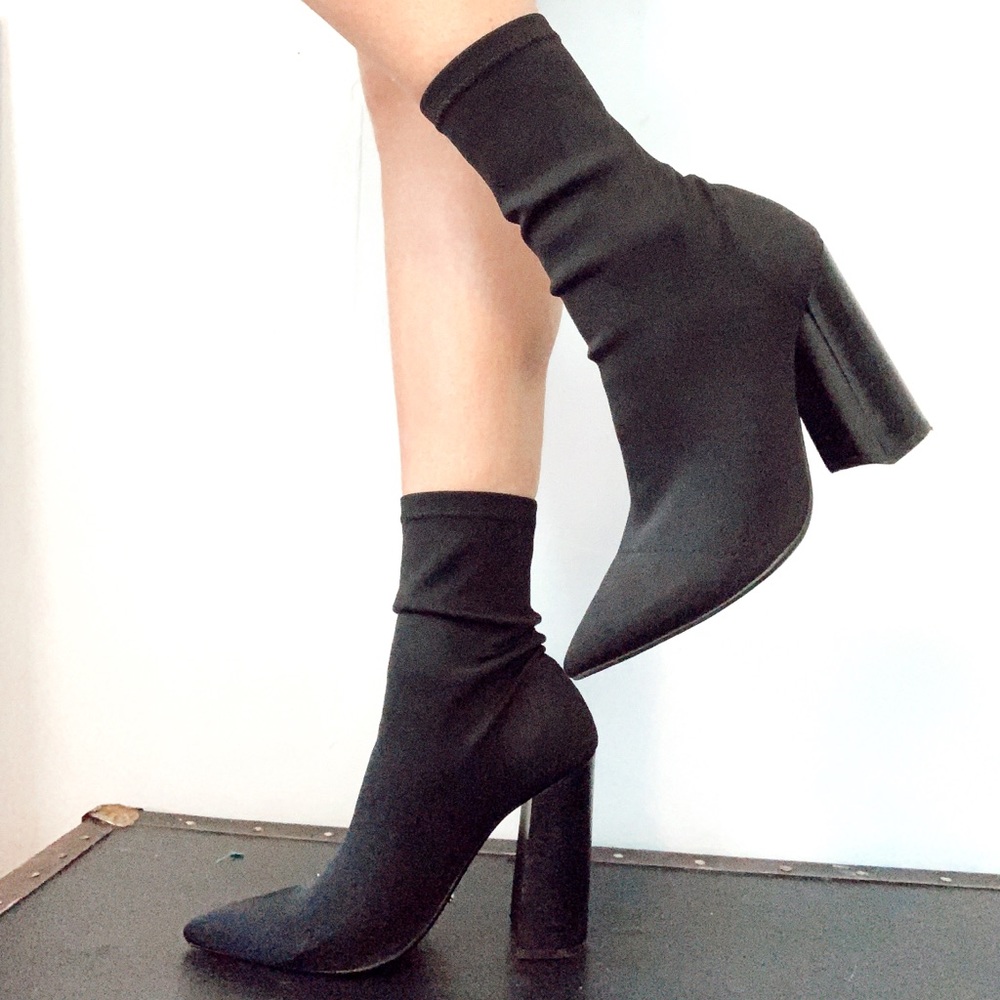 Tony Bianco Lycra Ankle Boots